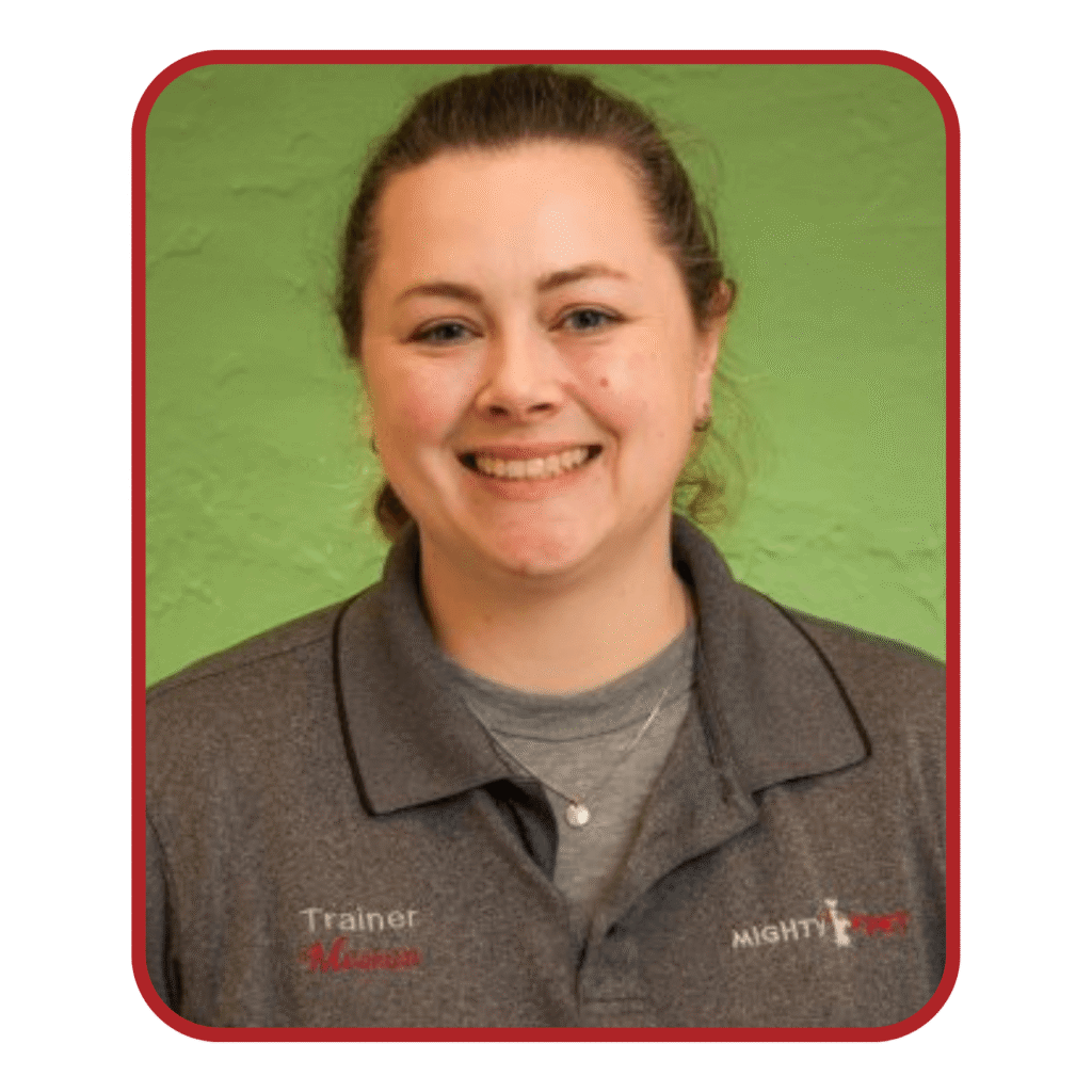 meghan professional dog trainer puppy trainer in marinette WI at mighty Pet