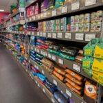 Mighty Pet natural pet food aisle in Menominee MI
